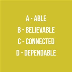 Het ABCD-model van vertrouwen