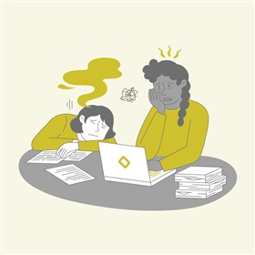 Tips om iemand te helpen bij een burn-out of een bore-out