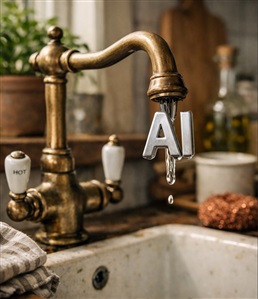 AI en leidingwater, euh, leidinggeven